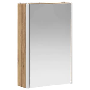Koupelnová zrcadlová skříň Umělecký dub 33 x 11,5 x 50 cm - obrázek 5