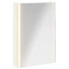 vidaXL Vannitoa peeglikapp Valge 43 x 11,5 x 60,5 cm Tehispuit
