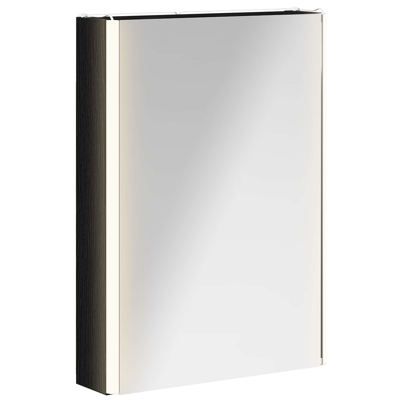 Koupelnová zrcadlová skříň Černý dub 43 x 11,5 x 60,5 cm - obrázek 2