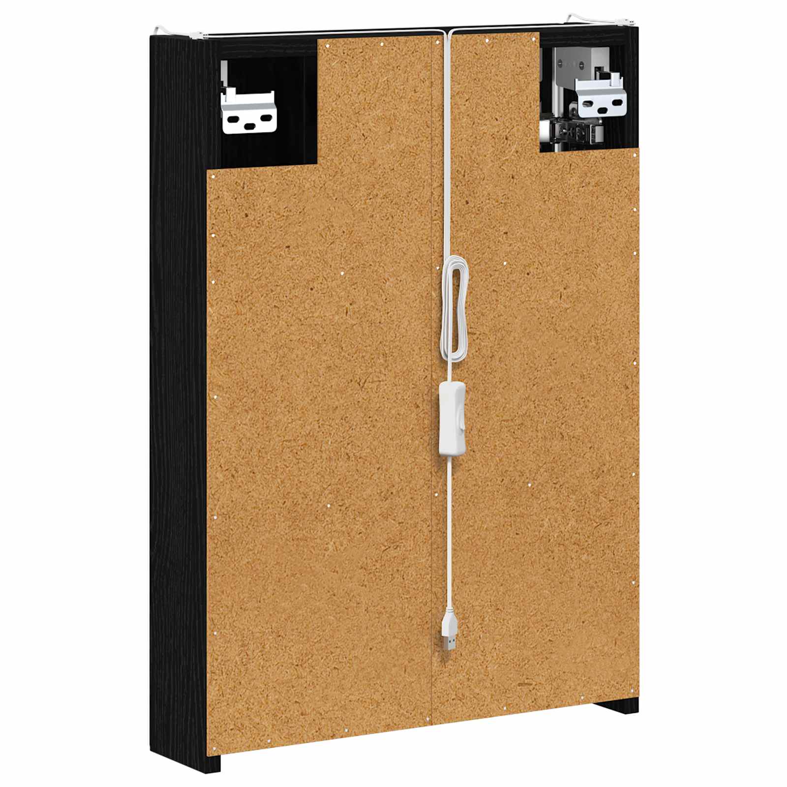 Koupelnová zrcadlová skříň Černý dub 43 x 11,5 x 60,5 cm - obrázek 9