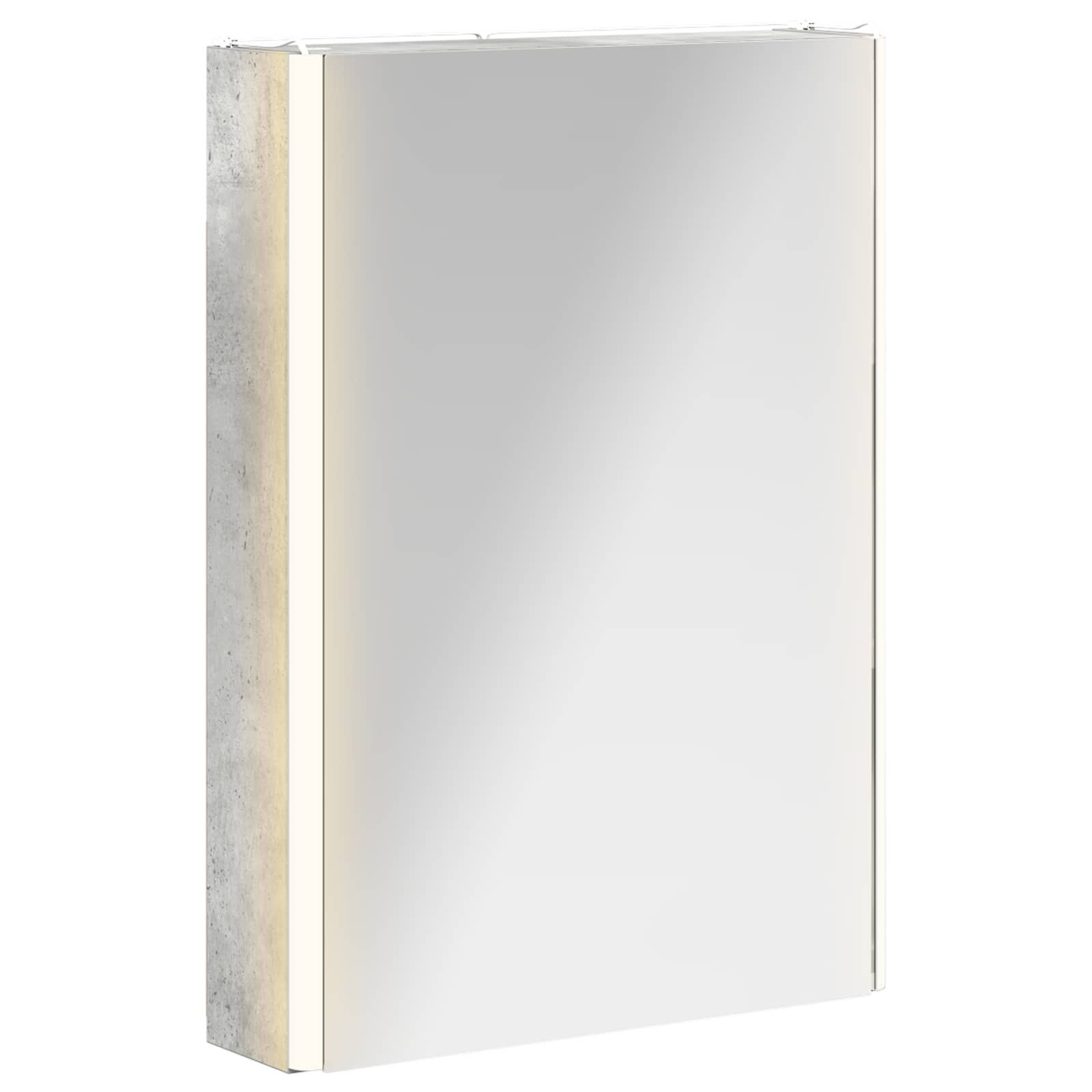 Koupelnová zrcadlová skříň Betonově šedá 43 x 11,5 x 60,5 cm - obrázek 2
