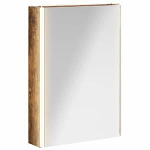Koupelnová zrcadlová skříň Kouřový dub 43 x 11,5 x 60,5 cm - obrázek 2