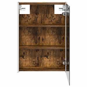 Koupelnová zrcadlová skříň Kouřový dub 43 x 11,5 x 60,5 cm - obrázek 7