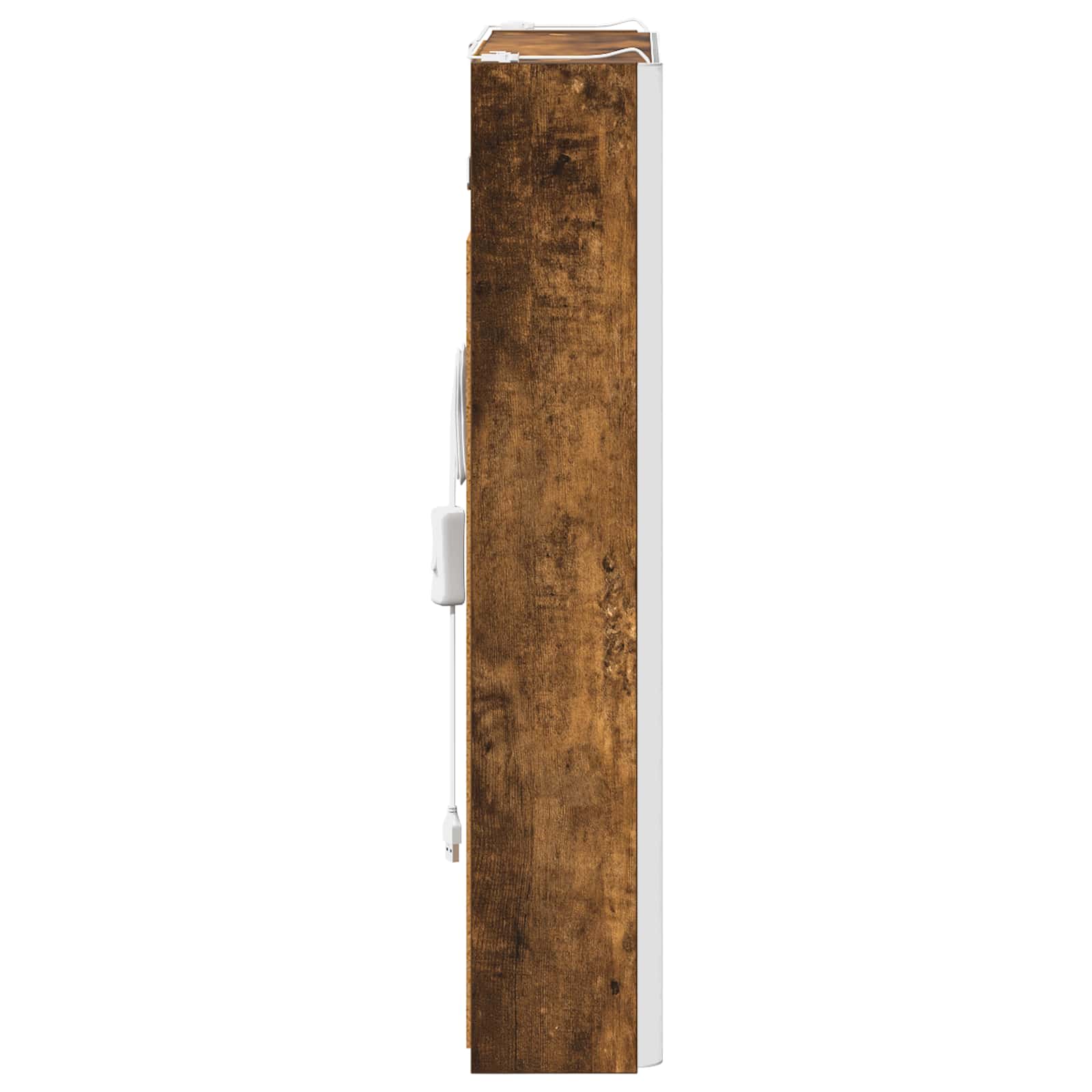 Koupelnová zrcadlová skříň Kouřový dub 43 x 11,5 x 60,5 cm - obrázek 8