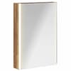 vidaXL Vannitoa peeglikapp Vana puit 43 x 11,5 x 60,5 cm Tehispuit