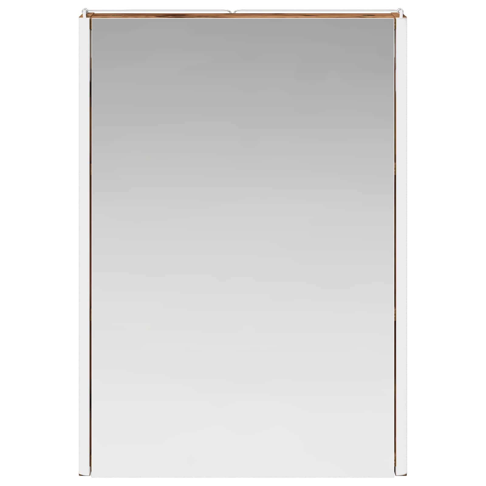 Koupelnová zrcadlová skříň Staré dřevo 43 x 11,5 x 60,5 cm - obrázek 6