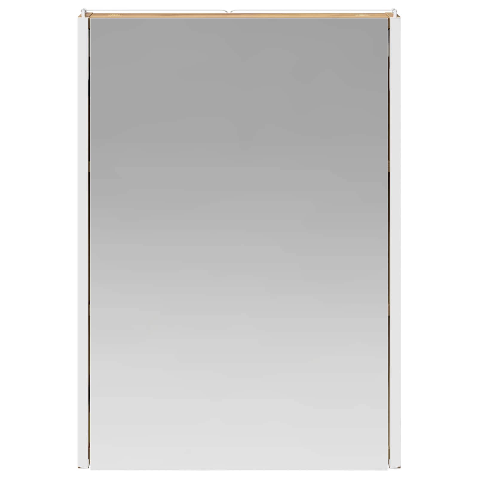Koupelnová zrcadlová skříň Umělecký dub 43 x 11,5 x 60,5 cm - obrázek 6