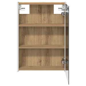 Koupelnová zrcadlová skříň Umělecký dub 43 x 11,5 x 60,5 cm - obrázek 7