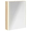 vidaXL Vannitoa peeglikapp Sonoma tamm 53,5 x 15,5 x 70 cm Tehispuit