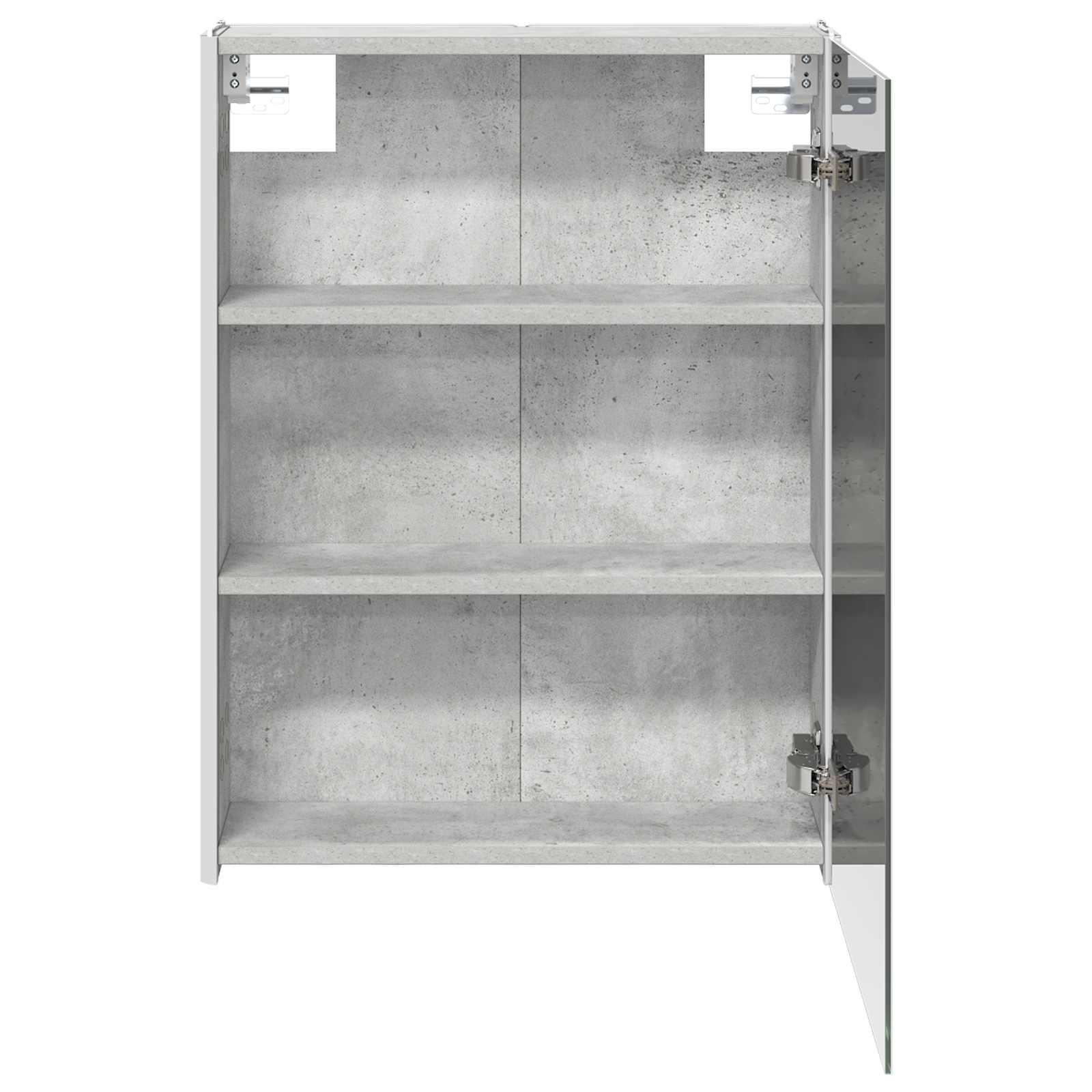 Koupelnová zrcadlová skříň Betonově šedá 53,5 x 15,5 x 70 cm - obrázek 7