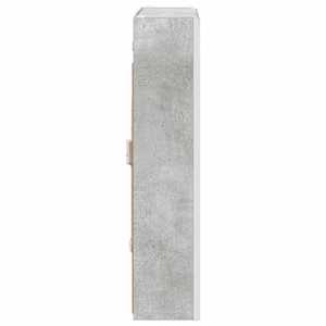 Koupelnová zrcadlová skříň Betonově šedá 53,5 x 15,5 x 70 cm - obrázek 8