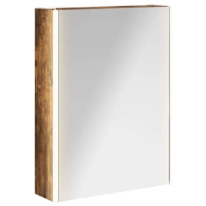 Koupelnová zrcadlová skříň Kouřový dub 73.5 x 15.5 x 70 cm - obrázek 2