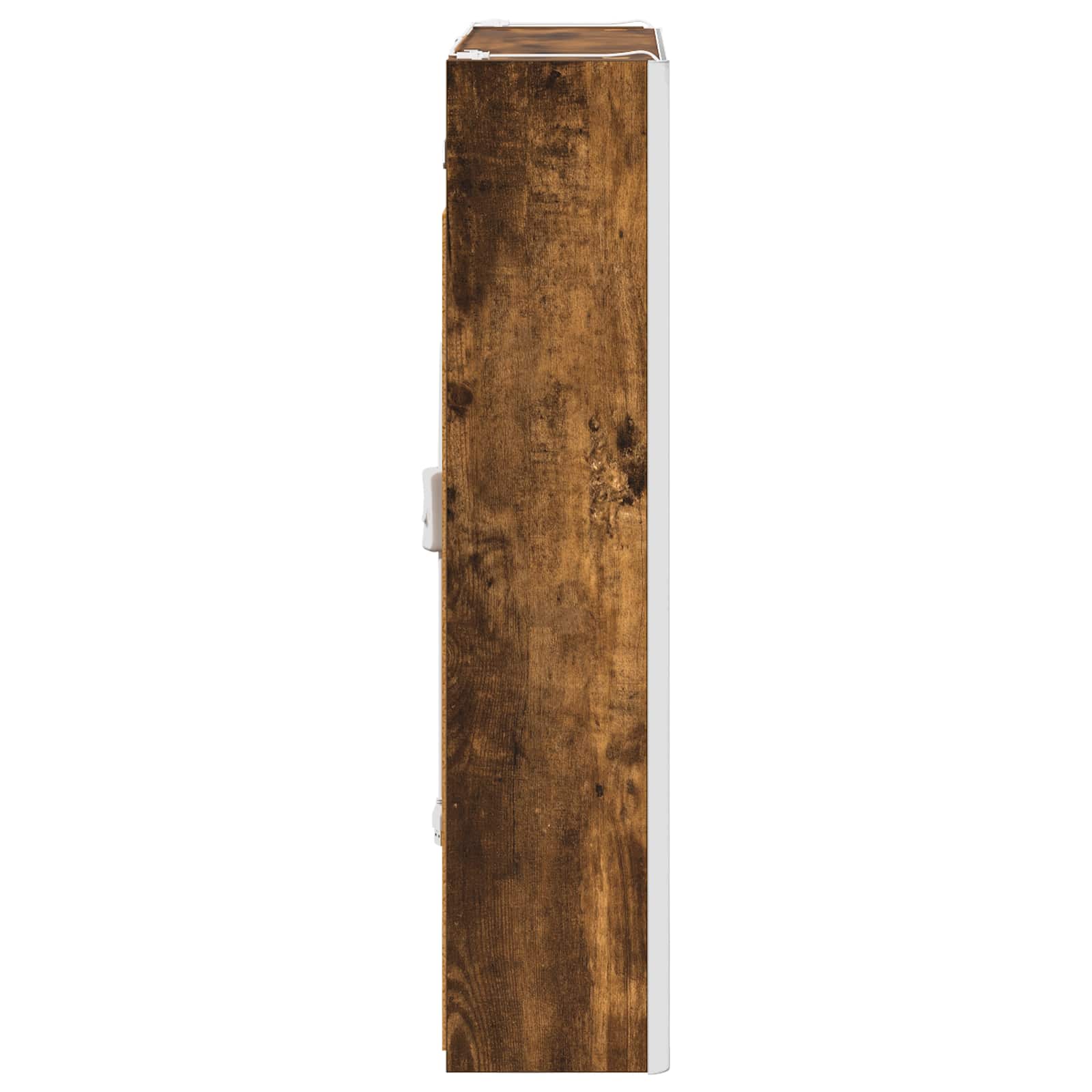 Koupelnová zrcadlová skříň Kouřový dub 73.5 x 15.5 x 70 cm - obrázek 8
