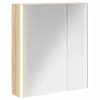 vidaXL Vannitoa peeglikapp Sonoma tamm 63,5 x 15,5 x 70 cm Tehispuit