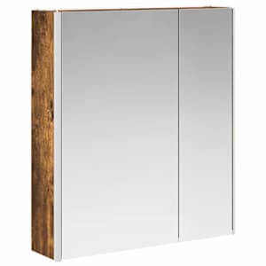 Koupelnová zrcadlová skříň Kouřový dub 63,5 x 15,5 x 70 cm - obrázek 5