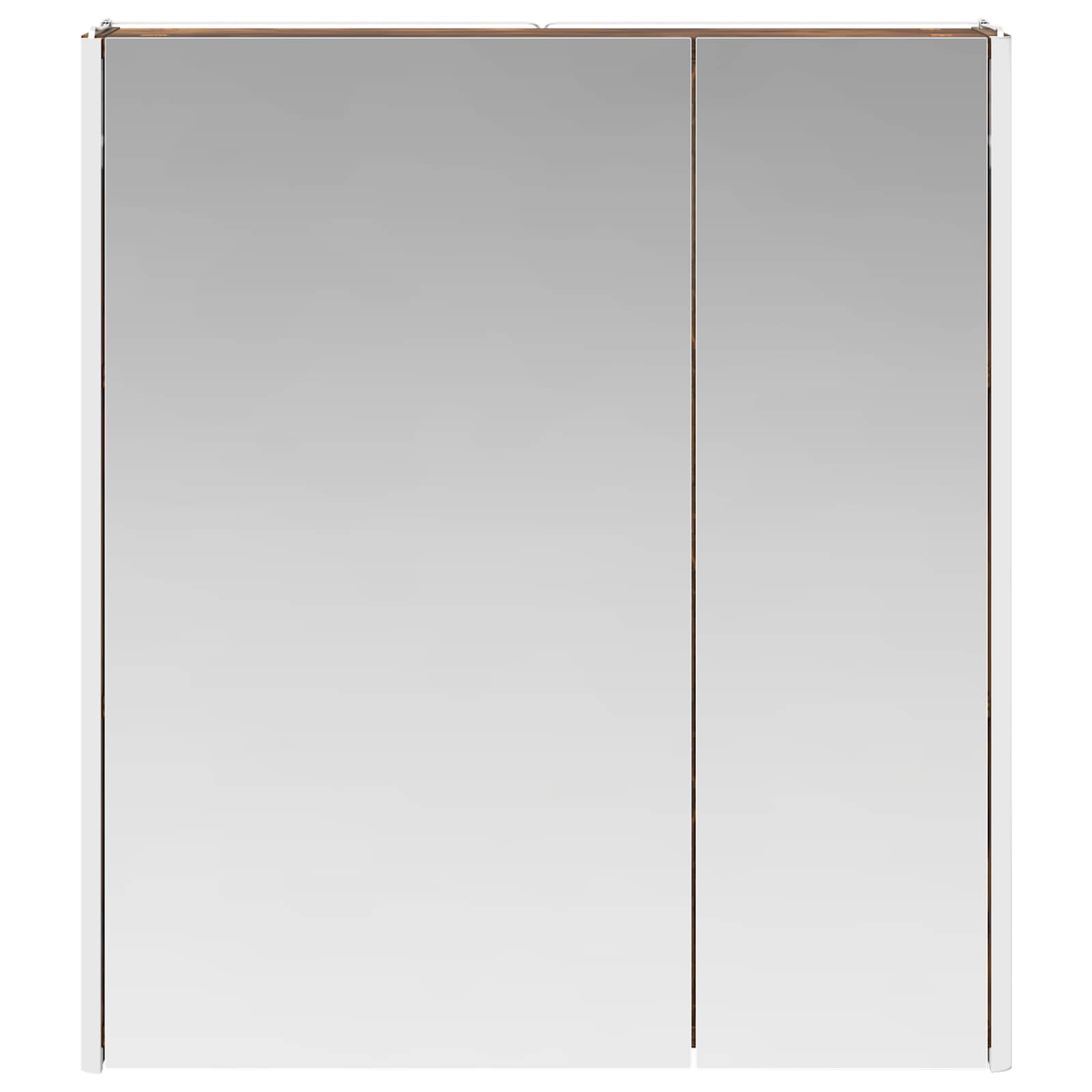 Koupelnová zrcadlová skříň Kouřový dub 63,5 x 15,5 x 70 cm - obrázek 6
