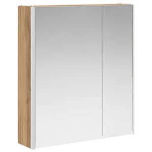 Koupelnová zrcadlová skříň Umělecký dub 63,5 x 15,5 x 70 cm - obrázek 5
