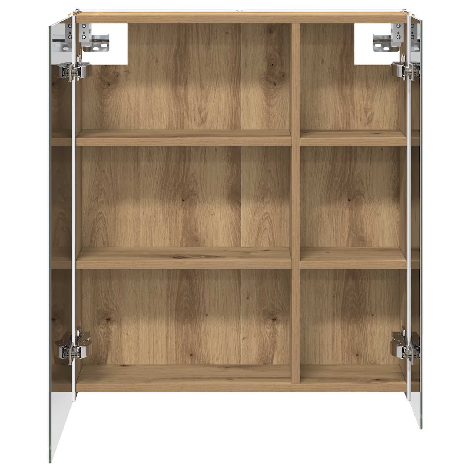Koupelnová zrcadlová skříň Umělecký dub 63,5 x 15,5 x 70 cm - obrázek 7