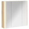 vidaXL Vannitoa peeglikapp Sonoma tamm 63,5 x 15,5 x 60,5 cm Tehispuit