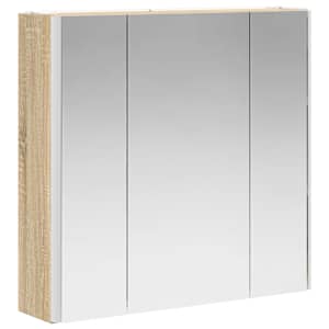 Koupelnová zrcadlová skříň Sonoma dub 63,5 x 15,5 x 60,5 cm - obrázek 5