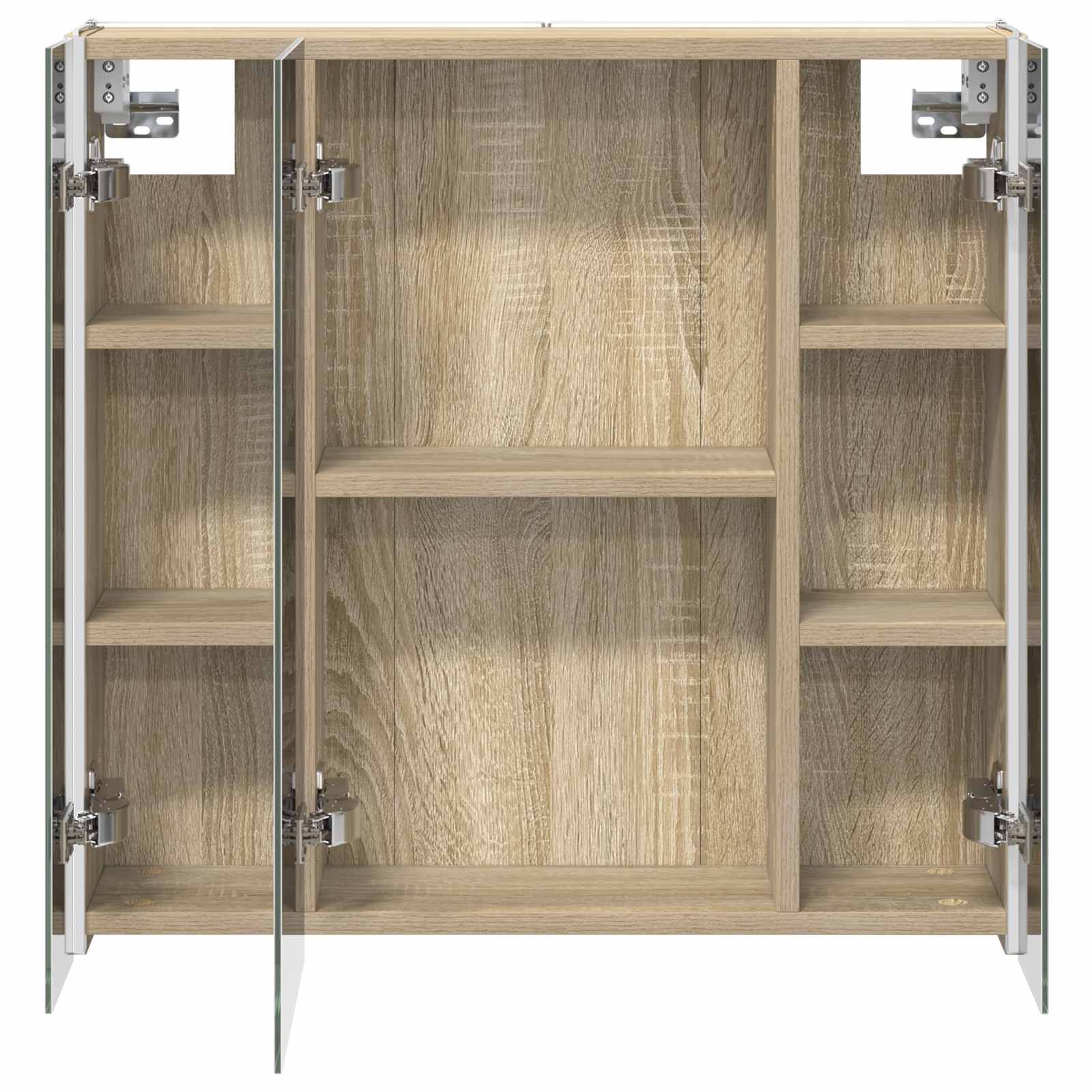 Koupelnová zrcadlová skříň Sonoma dub 63,5 x 15,5 x 60,5 cm - obrázek 7