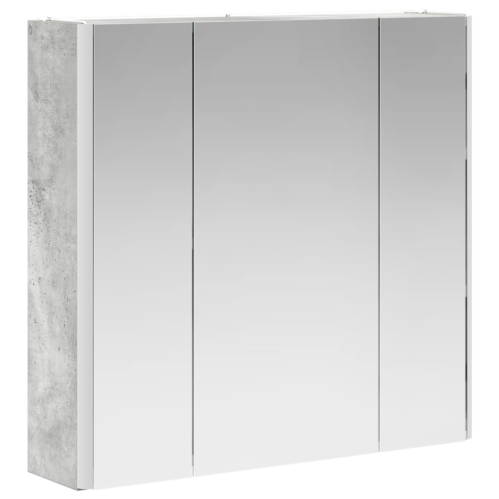 Koupelnová zrcadlová skříň Betonově šedá 63,5 x 15,5 x 60,5 cm - obrázek 5