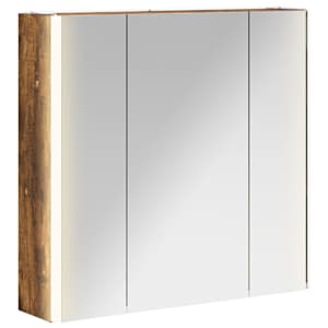 Koupelnová zrcadlová skříň Kouřový dub 63,5 x 15,5 x 60,5 cm - obrázek 2