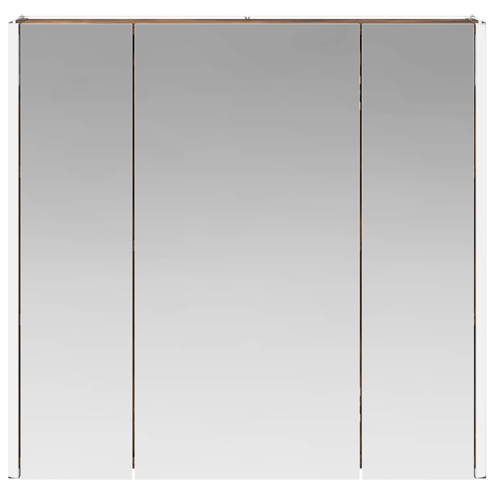 Koupelnová zrcadlová skříň Kouřový dub 63,5 x 15,5 x 60,5 cm - obrázek 6