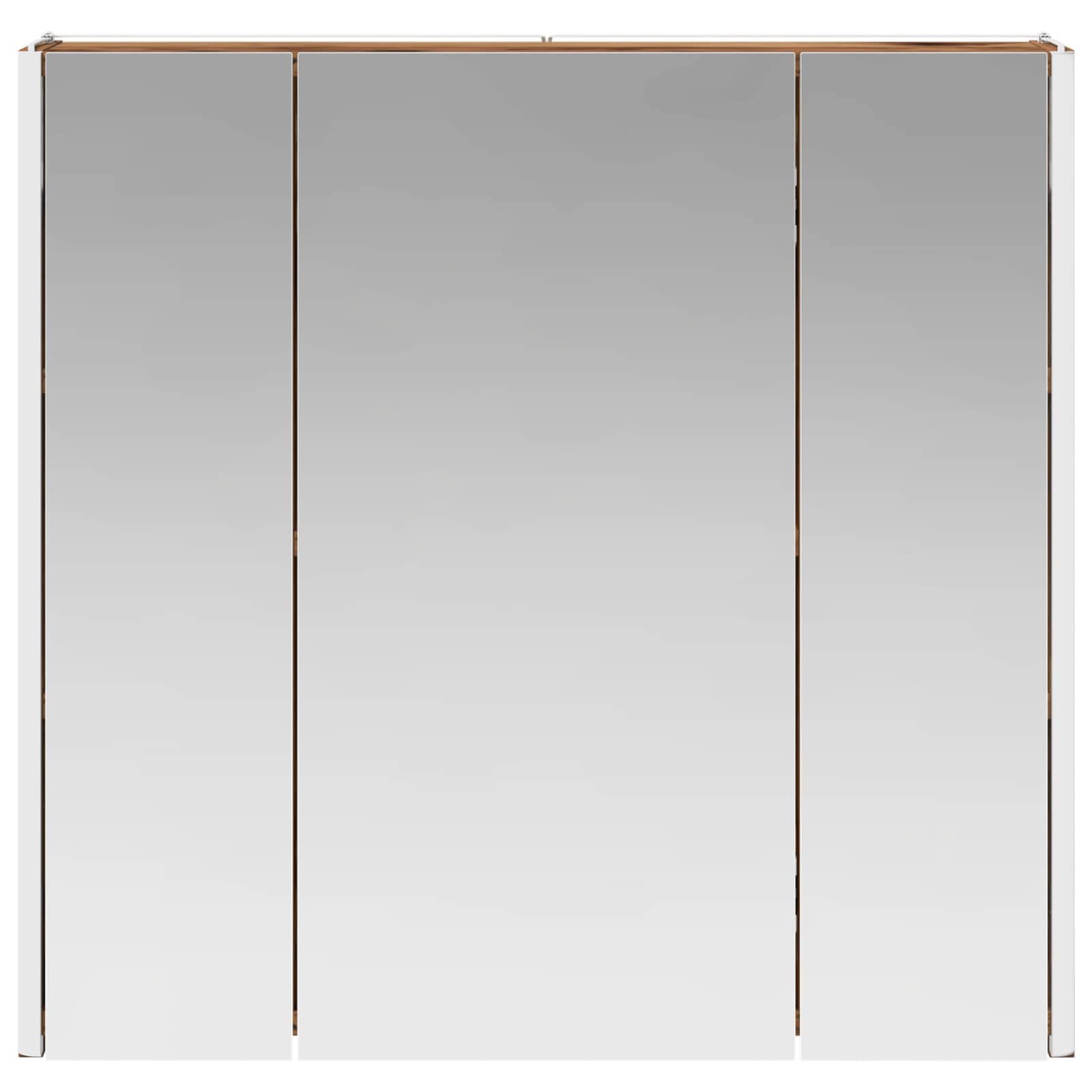 Koupelnová zrcadlová skříň Staré dřevo 63,5 x 15,5 x 60,5 cm - obrázek 6