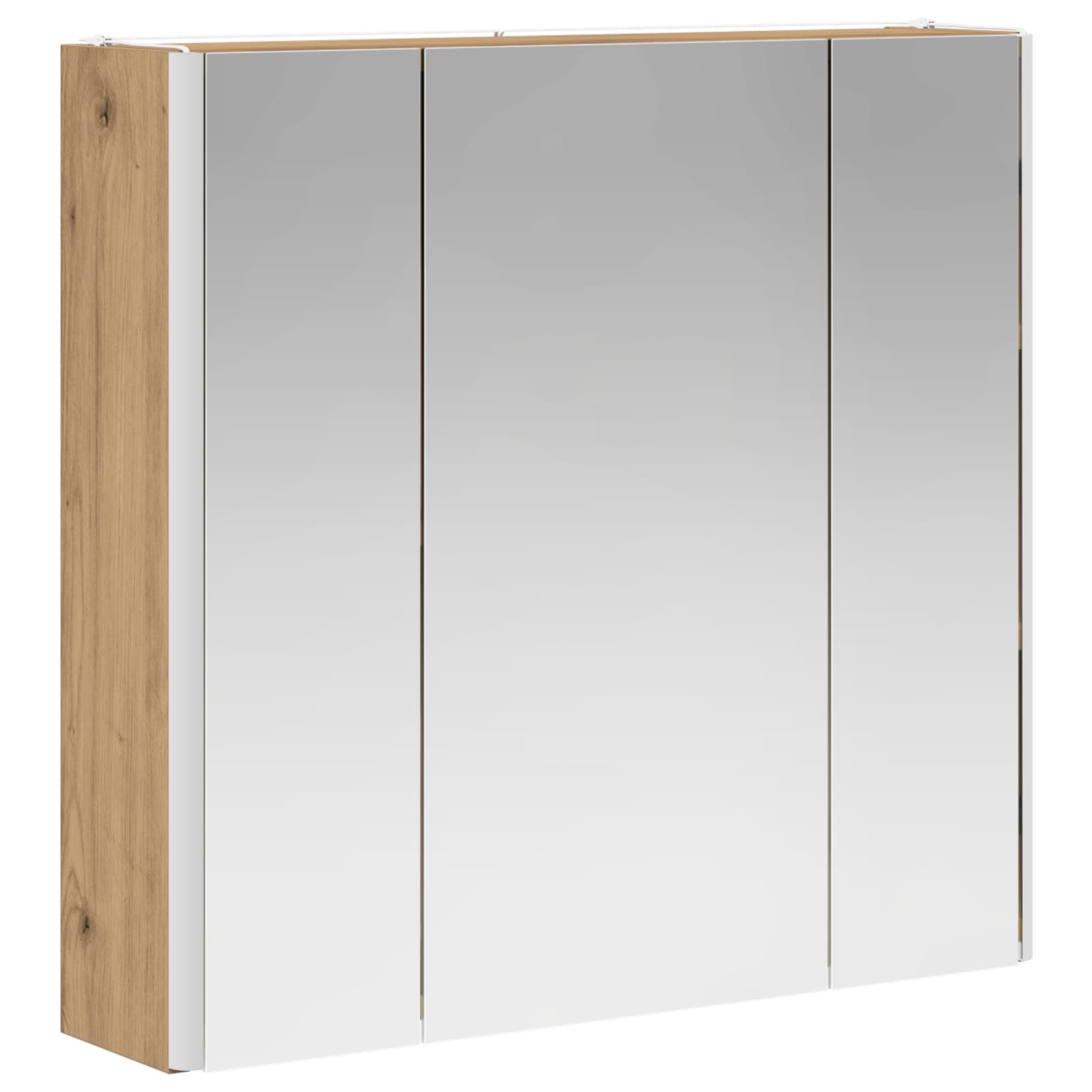 Koupelnová zrcadlová skříň Umělecký dub 63,5 x 15,5 x 60,5 cm - obrázek 5