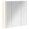 vidaXL Vannitoa peeglikapp Valge 73.5 x 15.5 x 70 cm Tehispuit