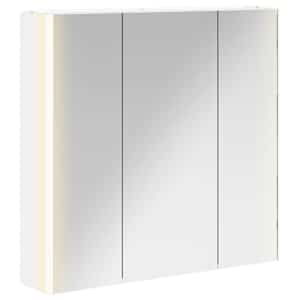 Koupelnová zrcadlová skříň s policí Bílá 73.5 x 15.5 x 70 cm - obrázek 2