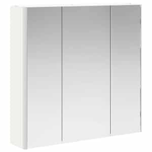 Koupelnová zrcadlová skříň s policí Bílá 73.5 x 15.5 x 70 cm - obrázek 5