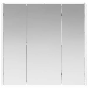 Koupelnová zrcadlová skříň s policí Bílá 73.5 x 15.5 x 70 cm - obrázek 6