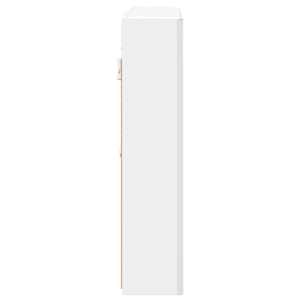 Koupelnová zrcadlová skříň s policí Bílá 73.5 x 15.5 x 70 cm - obrázek 8