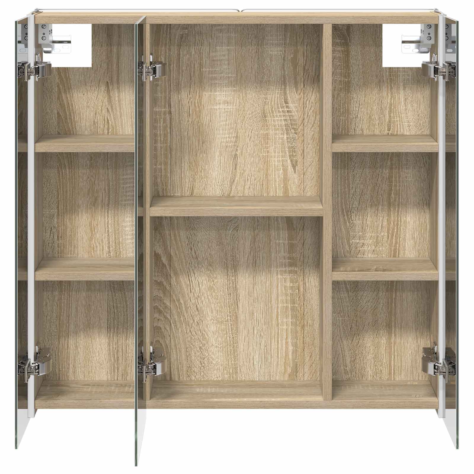 Koupelnová zrcadlová skříň Sonoma dub 73.5 x 15.5 x 70 cm - obrázek 7