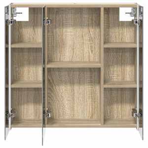 Koupelnová zrcadlová skříň Sonoma dub 73.5 x 15.5 x 70 cm - obrázek 7