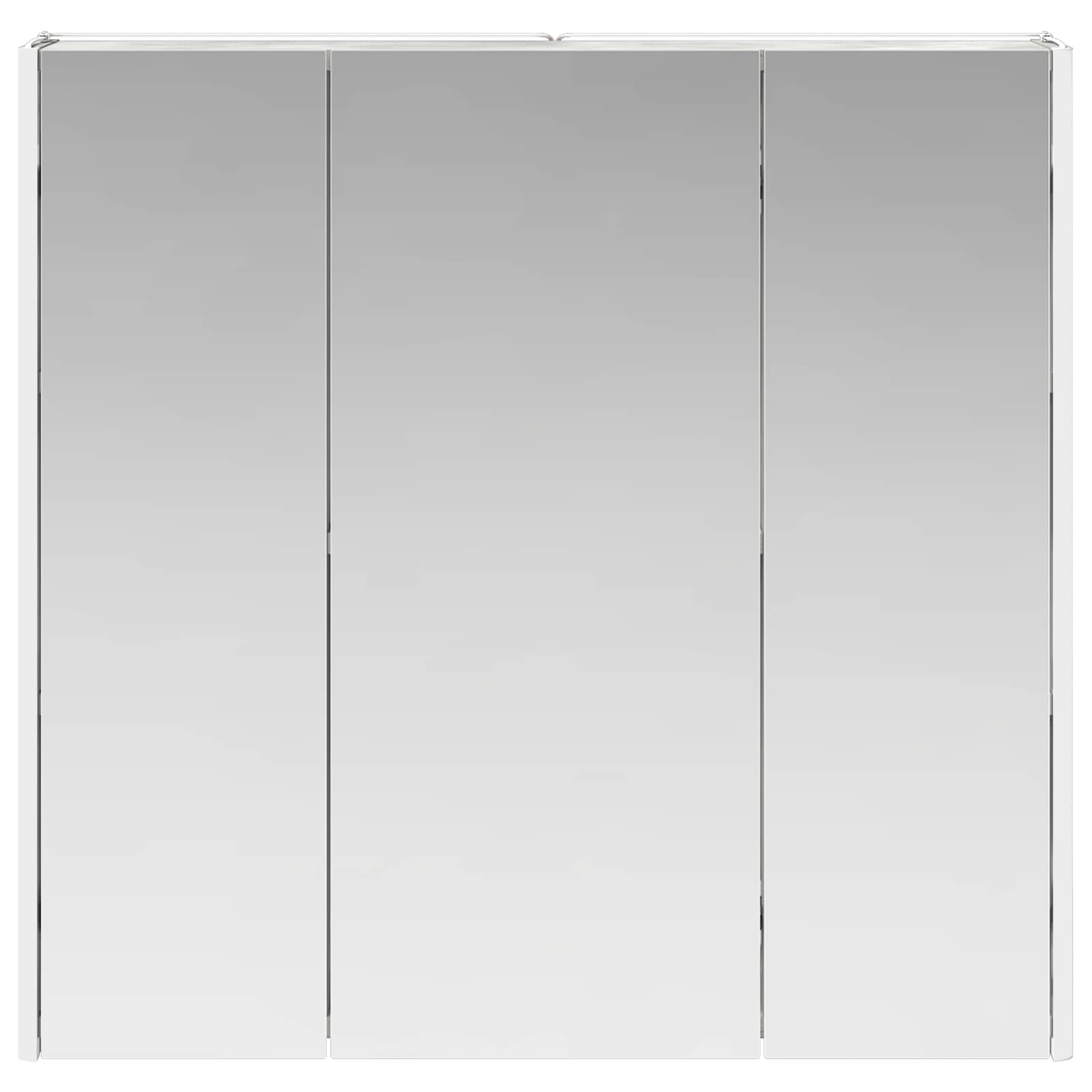 Koupelnová zrcadlová skříň Betonově šedá 73.5 x 15.5 x 70 cm - obrázek 6