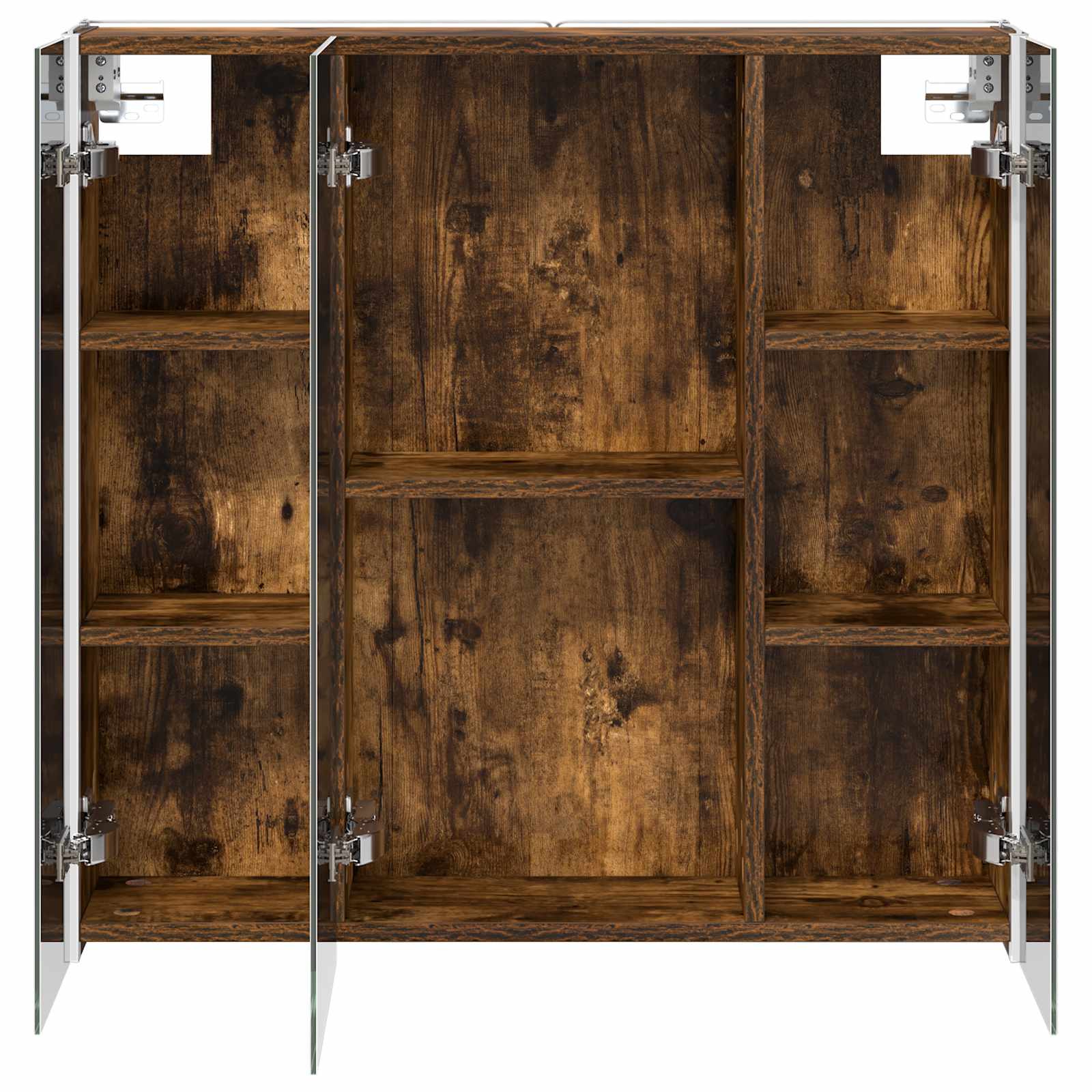 Koupelnová zrcadlová skříň Kouřový dub 73.5 x 15.5 x 70 cm - obrázek 7