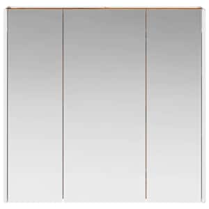Koupelnová zrcadlová skříň Staré dřevo 73.5 x 15.5 x 70 cm - obrázek 6