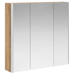Koupelnová zrcadlová skříň Umělecký dub 73.5 x 15.5 x 70 cm - obrázek 5