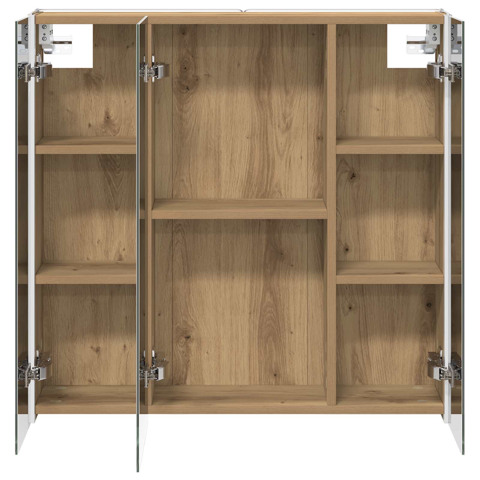 Koupelnová zrcadlová skříň Umělecký dub 73.5 x 15.5 x 70 cm - obrázek 7