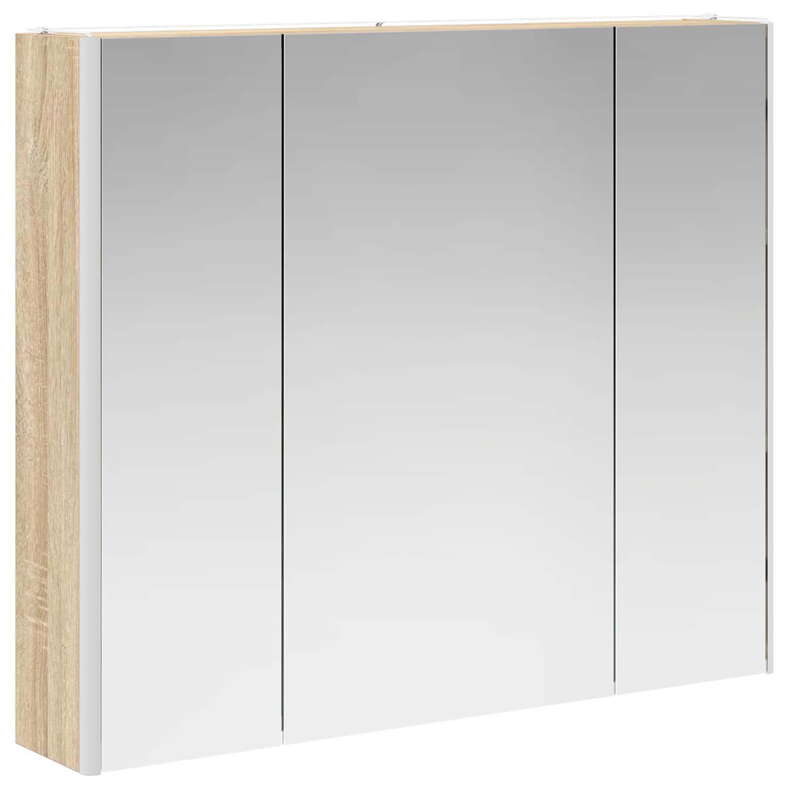 Koupelnová zrcadlová skříň Sonoma dub 83,5 x 15,5 x 70 cm - obrázek 5