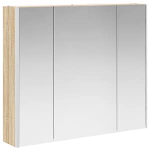 Koupelnová zrcadlová skříň Sonoma dub 83,5 x 15,5 x 70 cm - obrázek 5