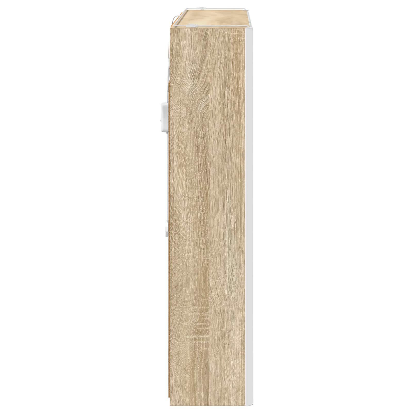 Koupelnová zrcadlová skříň Sonoma dub 83,5 x 15,5 x 70 cm - obrázek 8