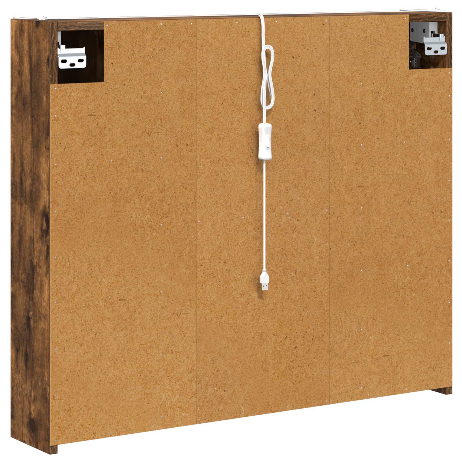 Koupelnová zrcadlová skříň Kouřový dub 83,5 x 15,5 x 70 cm - obrázek 9