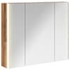 vidaXL Vannitoa peeglikapp Vana puit 83,5 x 15,5 x 70 cm Tehispuit