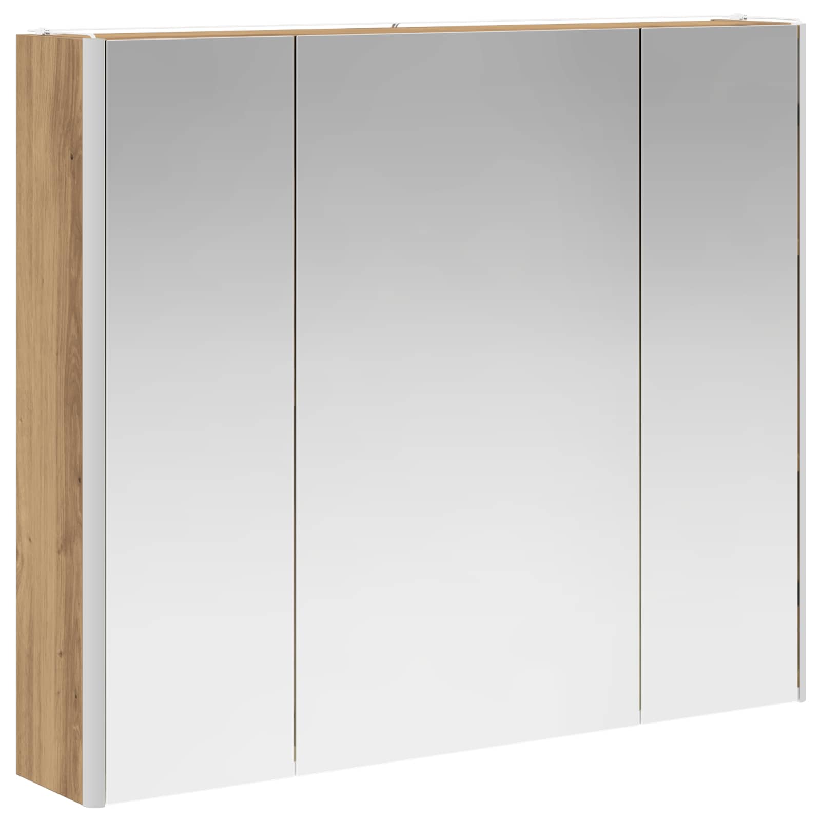 Koupelnová zrcadlová skříň Umělecký dub 83,5 x 15,5 x 70 cm - obrázek 5