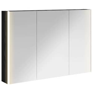 Koupelnová zrcadlová skříň Černý dub 103,5 x 15,5 x 70 cm - obrázek 2