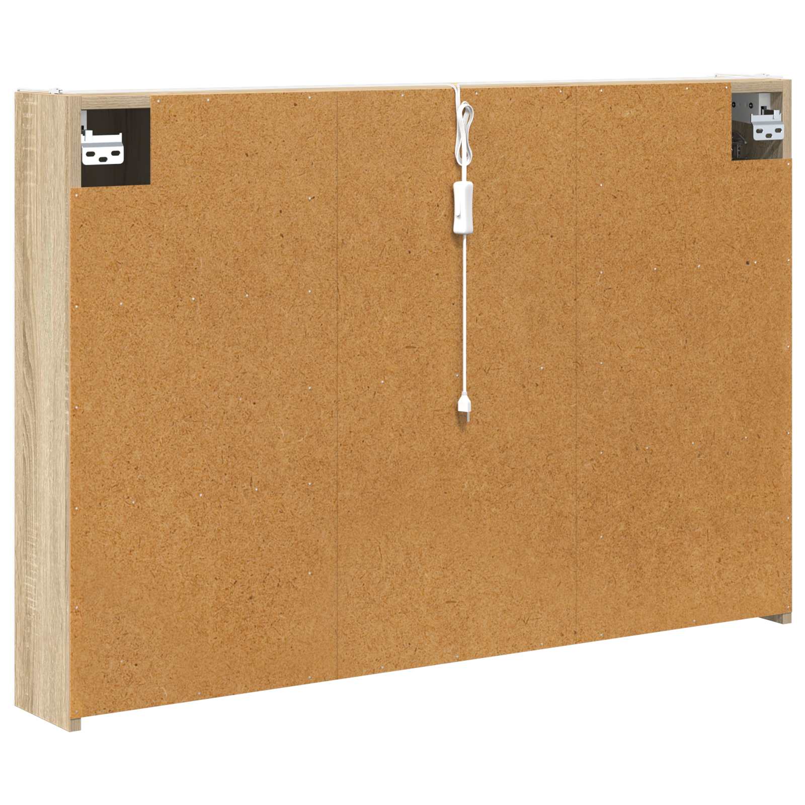 Koupelnová zrcadlová skříň Sonoma dub 103,5 x 15,5 x 70 cm - obrázek 9